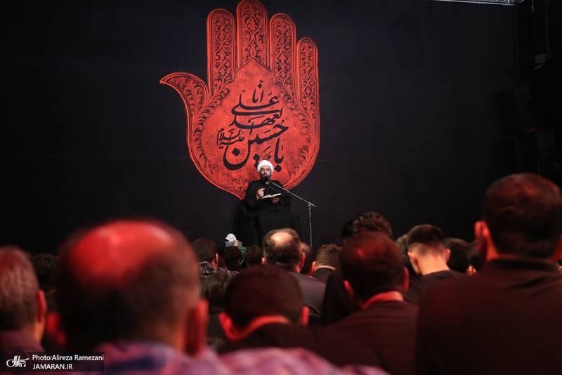 مزاسم شب تاسوعای حسینی (ع) در امام زاده صالح (ع)