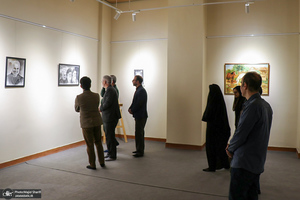 نمایشگاه «رویش های هنری خمین» در نگارستان روح الله بیت تاریخی حضرت امام (س)