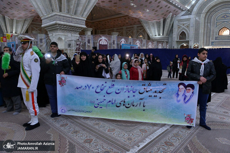 تجدید میثاق جانبازان قطع نخاع با آرمان های حضرت امام خمینی(س)