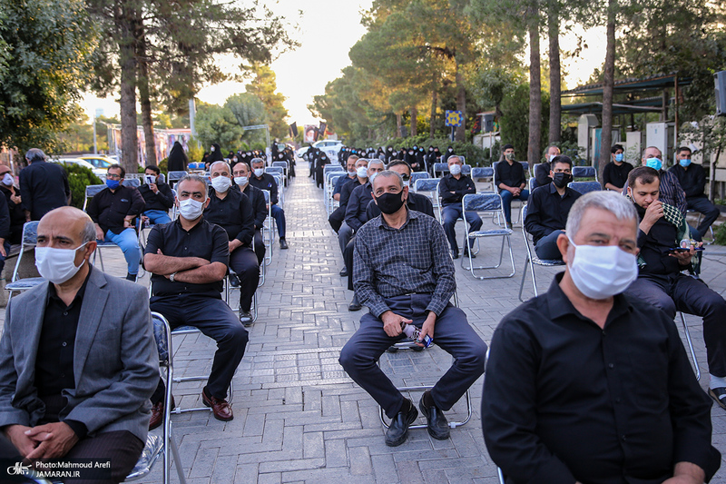 عزاداری تاسوعای حسینی(ع) هیات گردان تخریب و گردانهای لشکر 27 محمد رسول الله(ص)