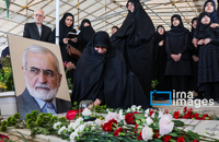 تصاویری از چهلمین روز شهادت «سید کمال خرازی» (10)