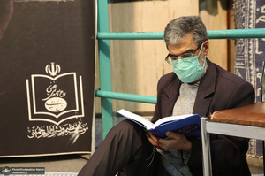 مراسم تشییع حجت الاسلام و المسلمین علی اصغر سعادتی در حسینیه جماران