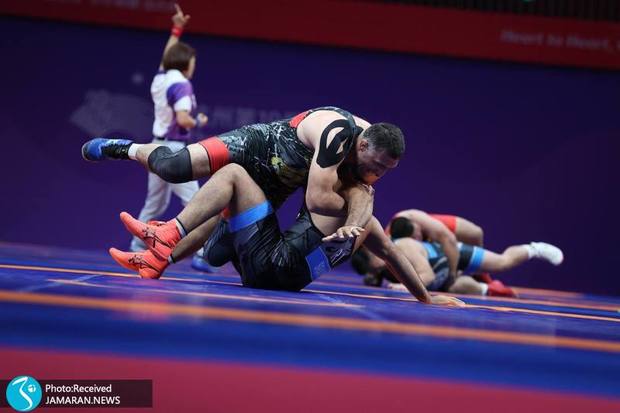 ایران قهرمان کشتی فرنگی آسیا شد