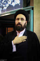 مراسم تشییع آیت الله سید مهدی امام جمارانی (ره) از حسنیه جماران-2