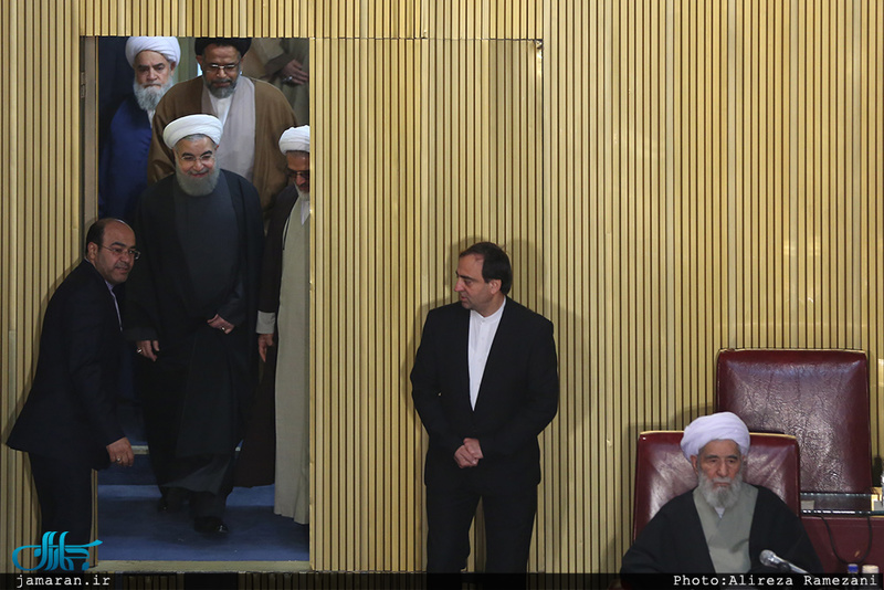 مراسم افتتاحیه دومین اجلاسیه رسمی مجلس خبرگان رهبری در دوره پنجم