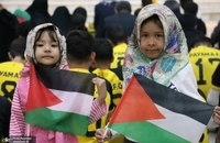 مراسم بزرگداشت و یادبود شهدای غزه در حرم مطهر امام خمینی (5)
