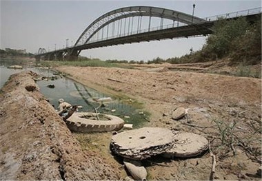 حال پنج رودخانه خوزستان وخیم است