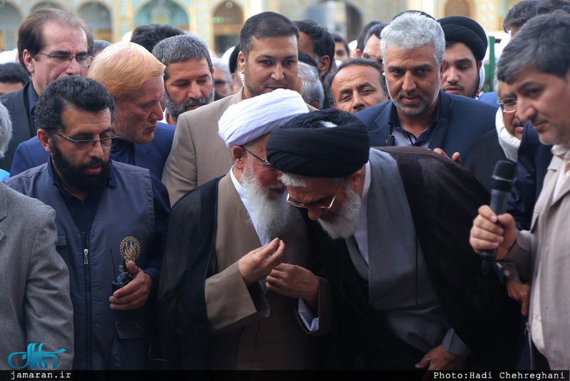 مراسم تشییع حجت الاسلام و المسلمین دکتر احمد احمدی در قم 