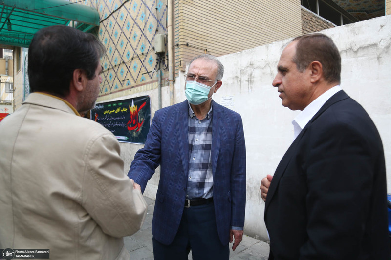 مراسم ختم مادر عباس عبدی