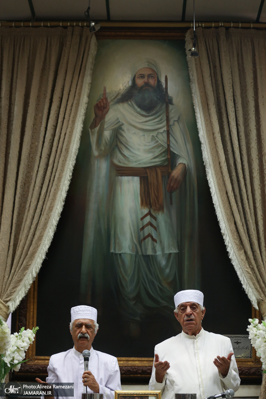 مراسم بزرگداشت امام خمینی(س) در آدریان زرتشتیان