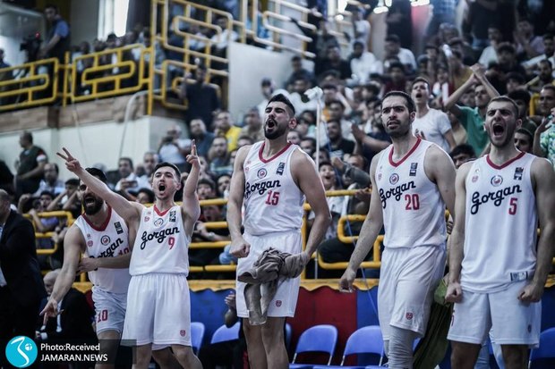 شهرداری گرگان بر بام بسکتبال ایران