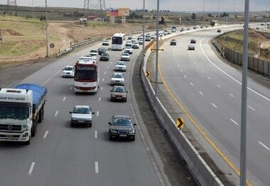 ترافیک در محورهای مازندران عادی است