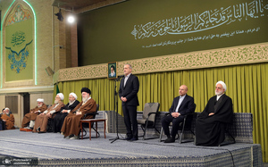 دیدار مسئولان نظام و سفرای کشورهای اسلامی با رهبر معظم انقلاب