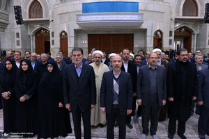 تجدید میثاق وزیر، مدیران و کارکنان وزارت نیرو با آرمان‌های امام خمینی (س)