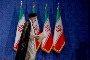 اولین نشست خبری سید ابراهیم رئیسی رئیس‌جمهور منتخب/ ابراهیم رییسی / پرتره ابراهیم رییسی / Mahmoud arefi