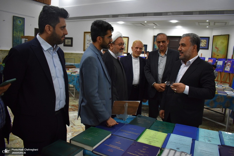 مراسم اختتامیه نمایشگاه قرآن کریم استان قم در مجتمع فرهنگی یادگار امام‎