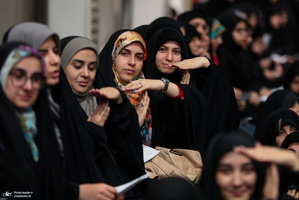 دیدار رمضانی دانشجویان با رهبر معظم انقلاب