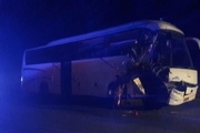 برخورد اتوبوس و کامیون در جاده تربت‌حیدریه ۱۰ مصدوم داشت