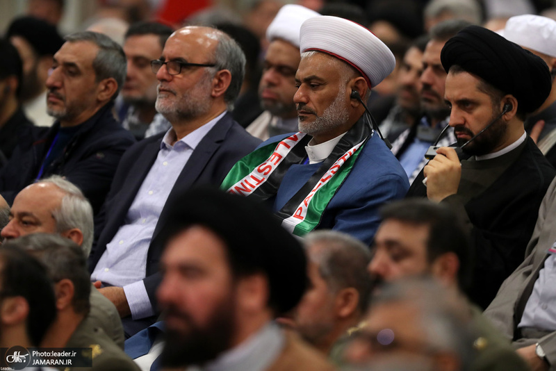دیدار مسئولان نظام و میهمانان کنفرانس وحدت اسلامى‌ با رهبر معظم انقلاب