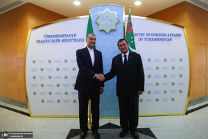 دیدار وزرای خارجه ایران و ترکمنستان