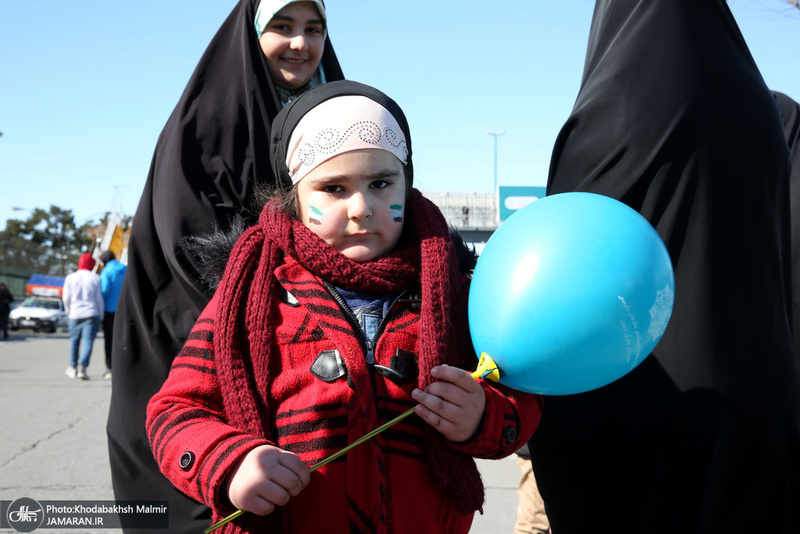 مراسم چهل‌ویکمین سالگرد پیروزی انقلاب اسلامی در میدان آزادی