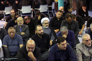 مراسم چهلمین روز در گذشت  آیت الله صانعی در حسینیه جماران  2