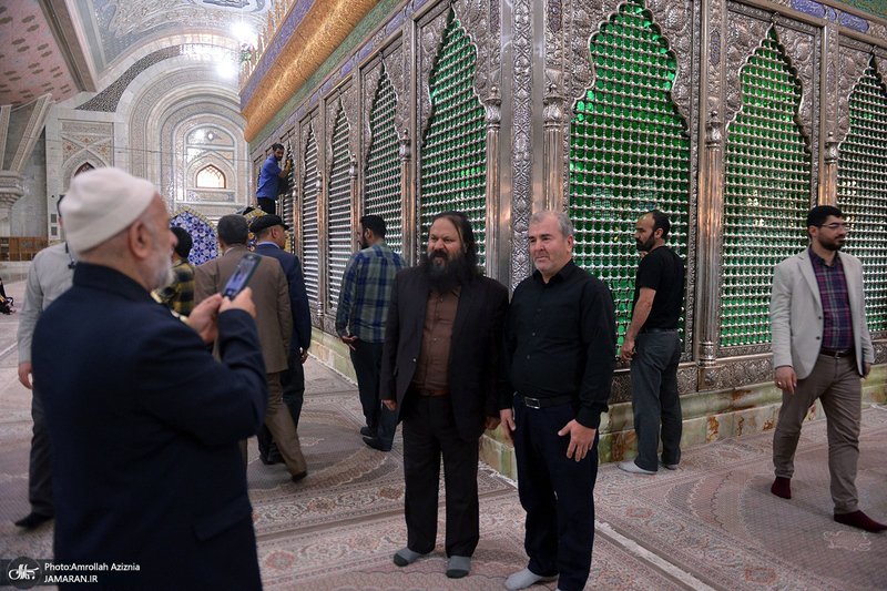 تجدید میثاق جمعی از مدیران حوزه هنری با آرمان امام خمینی (س)