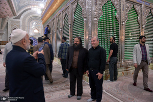 تجدید میثاق جمعی از مدیران حوزه هنری با آرمان امام خمینی (س)