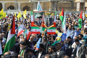 راهپیمایی باشکوه روز قدس در قم -2