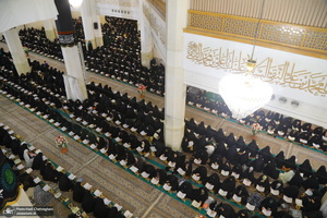 آیین ترتیل خوانی قرآن کریم در حرم حضرت معصومه (س)‎‎