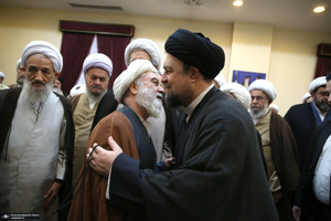 حاشیه تجدید میثاق اعضای مجلس خبرگان رهبری با آرمان‌های امام خمینی(س)؛