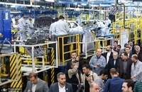 بازدید پزشکیان از خط تولید خودروسازی  (10)