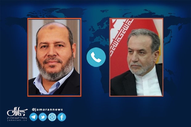 عراقچی به خلیل الحیه رئیس جدید دفتر سیاسی حماس تبریک گفت