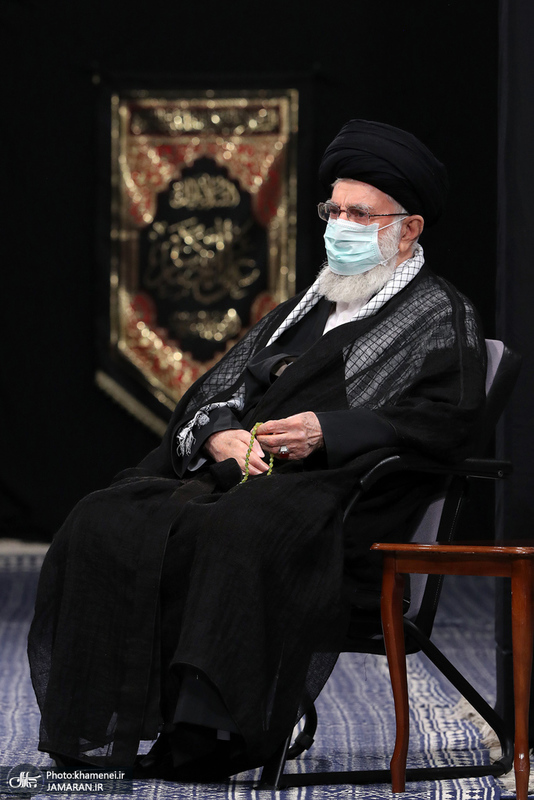 اولین شب مراسم عزاداری حضرت اباعبدالله الحسین (ع) در حسینیه امام خمینی