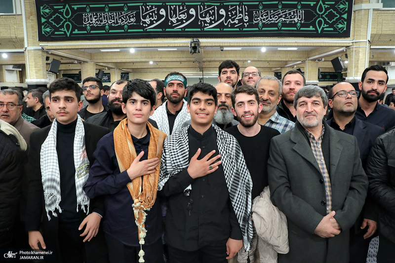 دومین شب مراسم عزاداری حضرت فاطمه‌زهرا (س) در حسینیه امام خمینی