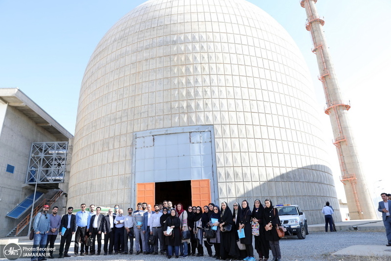 بازدید اصحاب رسانه از مجتمع آب سنگین اراک و برگزاری نشست خبری سخنگوی سازمان انرژی اتمی ایران