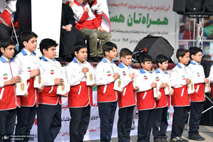 آغاز اجرای طرح ملی خدمات نوروزی هلال احمر از جوار حرم امام خمینی (س)