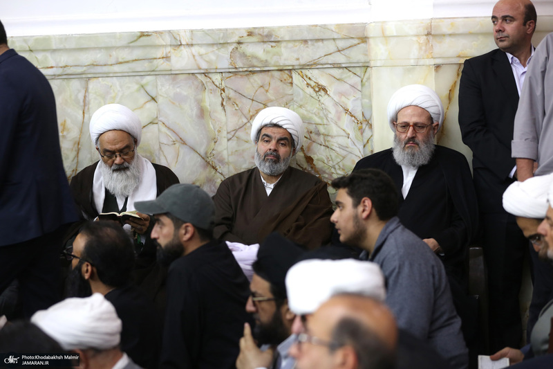 مراسم چهلم شهیدان لاریجانی در حرم مطهر حضرت معصومه (س) -2
