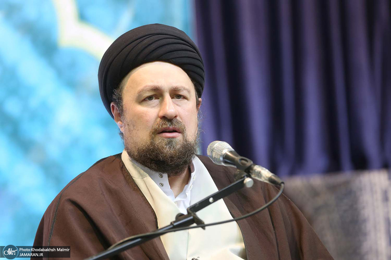 سید حسن خمینی  در دیدار مدیران، کارکنان و جوانان جمعیت هلال احمر 