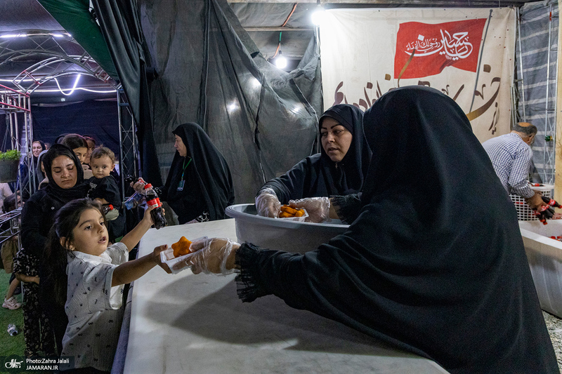 هم قدم با زائران اباعبدالله الحسین (ع)؛ مرز تمرچین