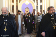  مراسم بزرگداشت امام خمینی(س) در کلیسای «سرکیس مقدس» 