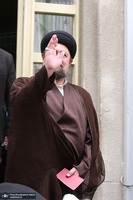 حضور سید حسن خمینی در دور دوم انتخابات مجلس شورای اسلامی