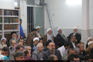 جشن ولادت حضرت زهرا(س) و تولد حضرت امام خمینی(ره) در بیت آیت الله العظمی صانعی