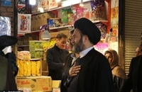 دیدار امام جمعه اردبیل با بازاریان در روزهای جنگ تحمیلی اسرائیل علیه ایران (4)