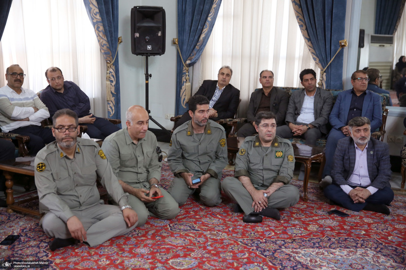 دیدار رئیس، معاونان و کارکنان سازمان حفاظت محیط زیستبا سید حسن خمینی