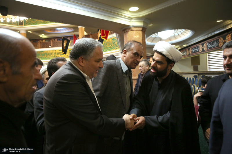 مراسم بزرگداشت محمدعلی جماعتی در حسینیه شماره 2 جماران - 2