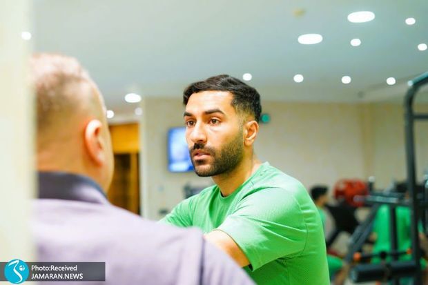 گزارش تصویری| تمرین ملی پوشان ایران در عشق آباد