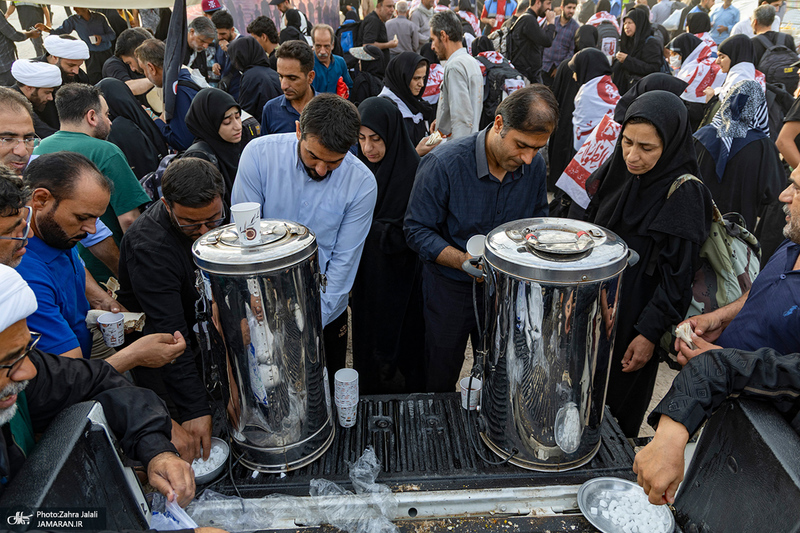 هم قدم با زائران اباعبدالله الحسین (ع)؛ مرز خسروی