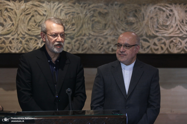 لاریجانی: مردم لبنان نیاز به قیم ندارند/ بازسازی خانه‌هایی که در حملات اسرائیل تخریب شد را دنبال می‌کنیم/ اسرائیل در صورت حمله به ایران محکم پاسخ خواهد گرفت