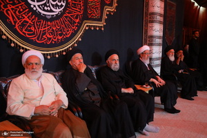 مراسم عزاداری اربعین حسینی در بیت مرحوم آیت الله العظمی بروجردی‎ (ره)